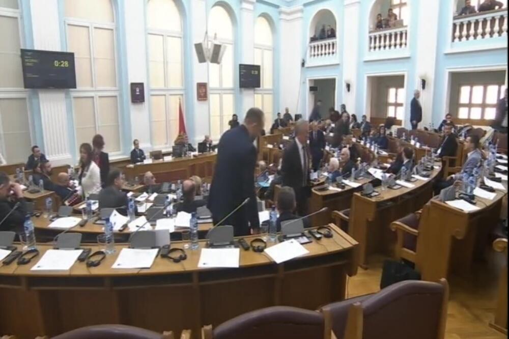 Sa današnje sjednice, Foto: Screenshot