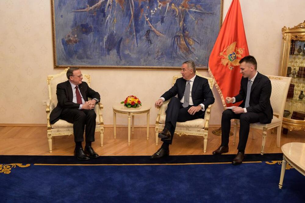 Raimondi i Đukanović, Foto: Kabinet predsjednika Crne Gore