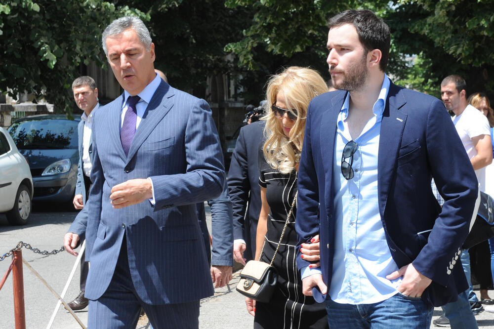 Milo i Blažo Đukanović, Foto: Savo Prelević