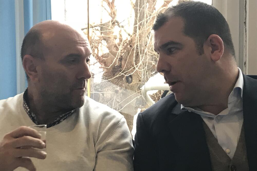 Zaprijetili uskraćivanjem podrške: Carević i Krapović, Foto: Vuk Lajović