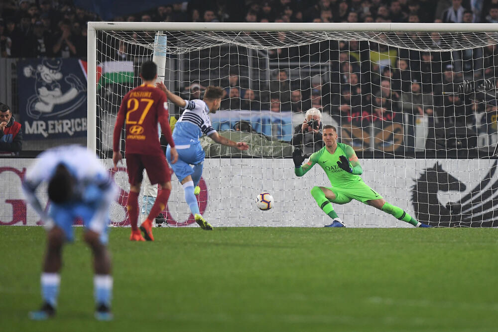 Ćiro Imobile Lacio - Roma, Foto: Reuters