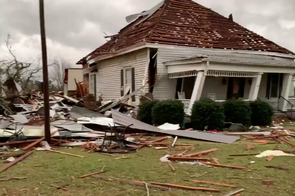 Posljedice tornada u Alabami, Foto: Reuters