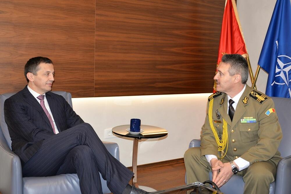 Bošković i Šerban, Foto: Ministarstvo odbrane