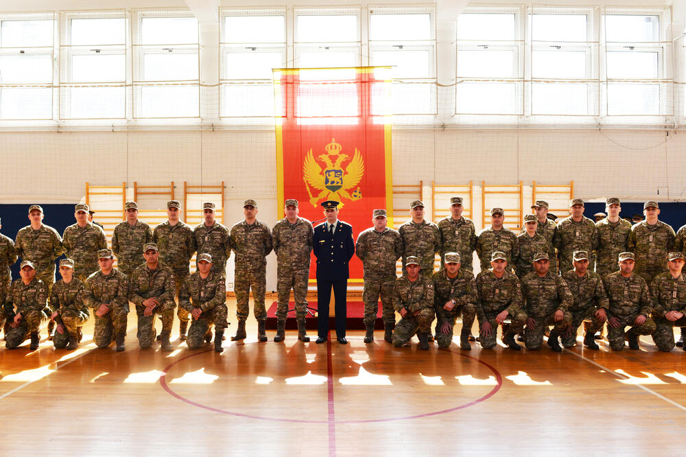 Deseti kontigent VCG, Foto: Ministarstvo odbrane