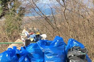 Volonteri čistili prilazne puteve Kotoru