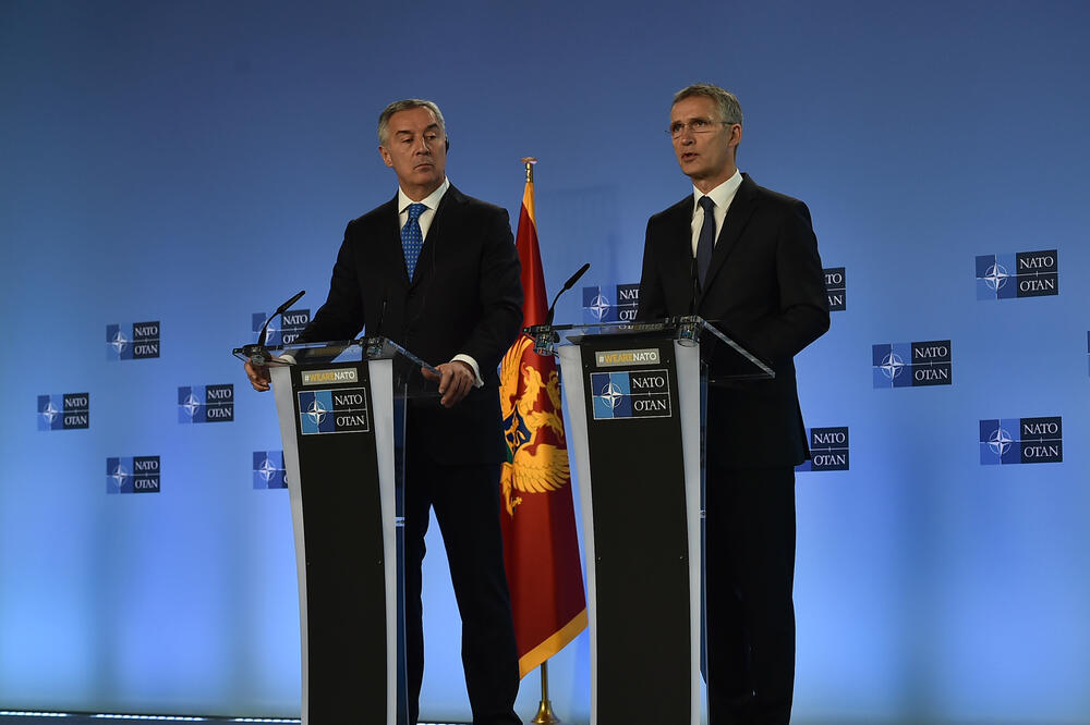 Đukanović i Stoltenberg, Foto: Saša Matić