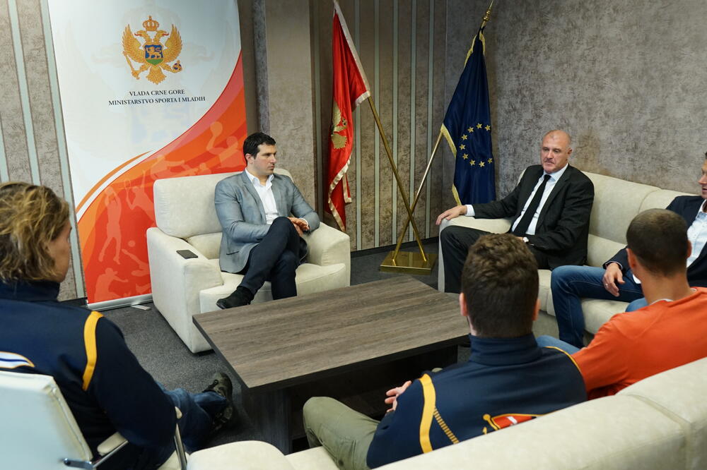 Sa prijema u Ministarstvu sporta