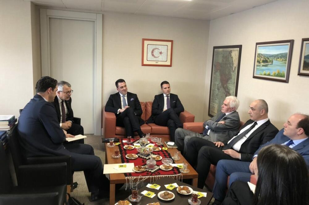 Sa sastanka u Ankari, Foto: PG biro