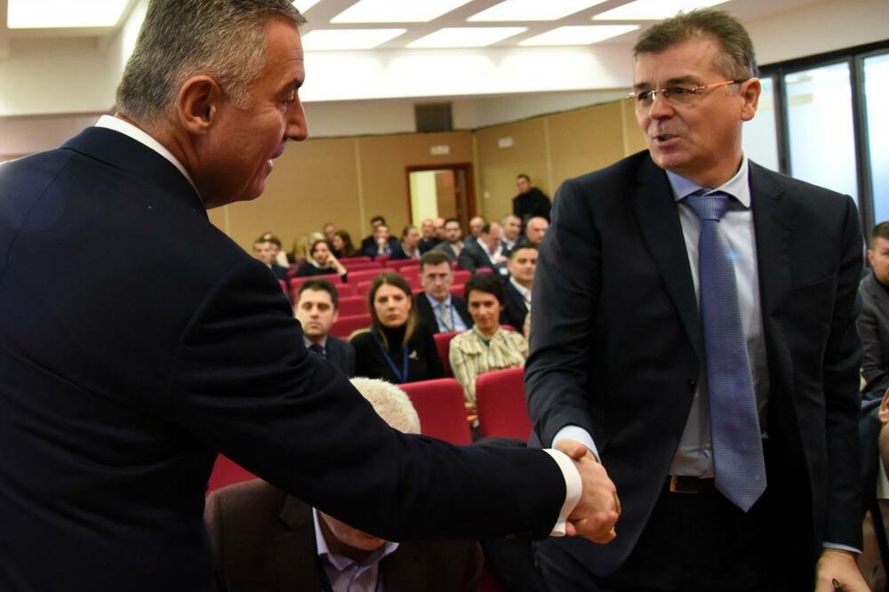 Đukanović i Gvozdenović, Foto: Boris Pejović