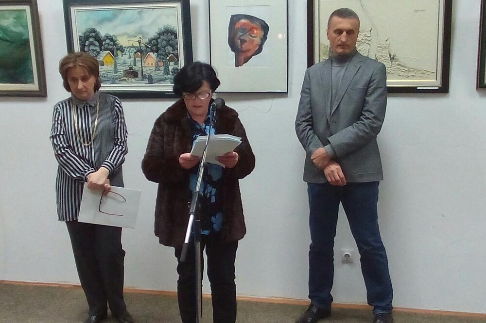 Sa otvaranja izložbe u Kolašinu, Foto: Dragana Šćepanović