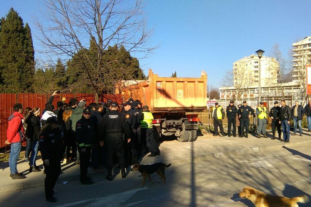 Jedna od intervencija policije u Baru