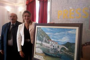 Mijuškovići uručili zahvalnicu Tatjani Vukićević