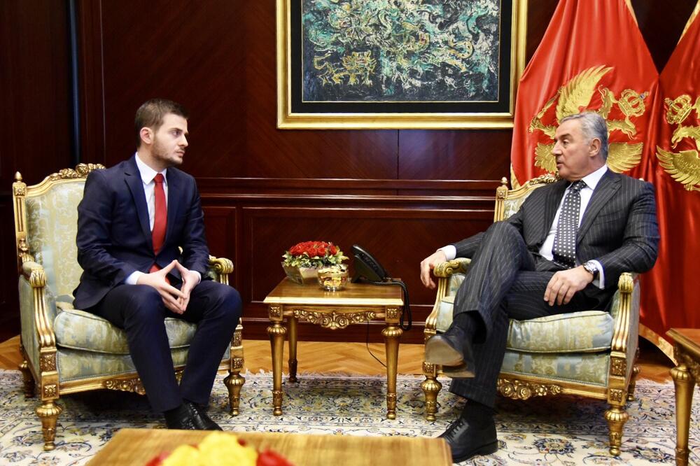 Cakaj i Đukanović, Foto: Predsjednik Crne Gore