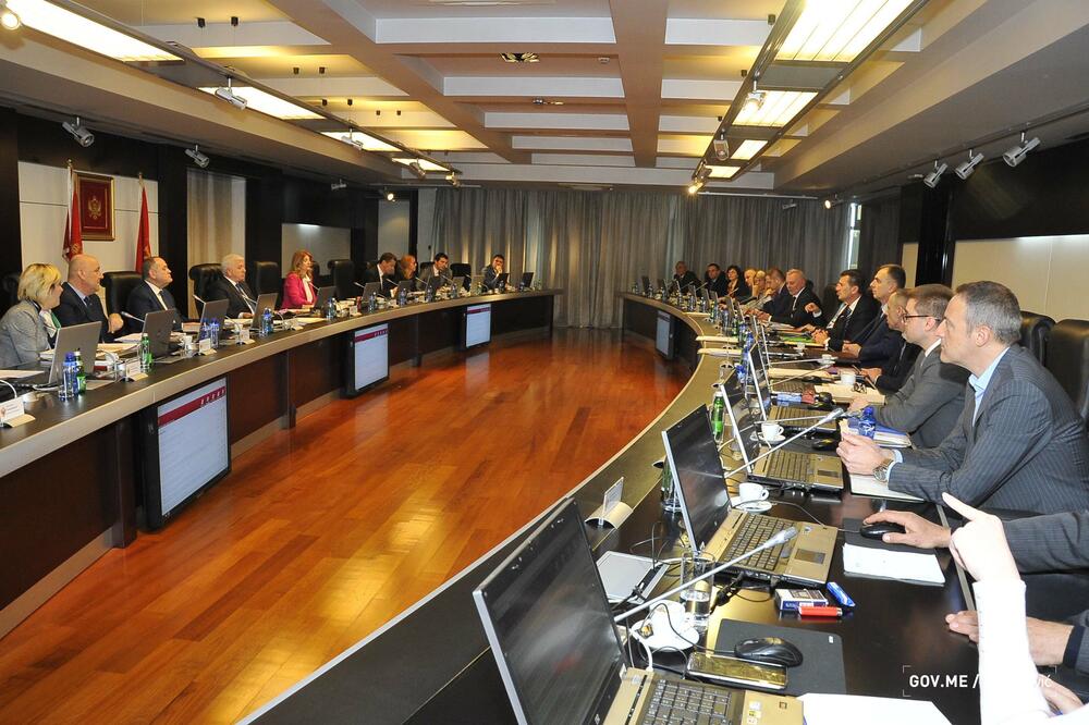Sa sjednice Vlade u četvrtak, Foto: Gov.me/ V. Tomović