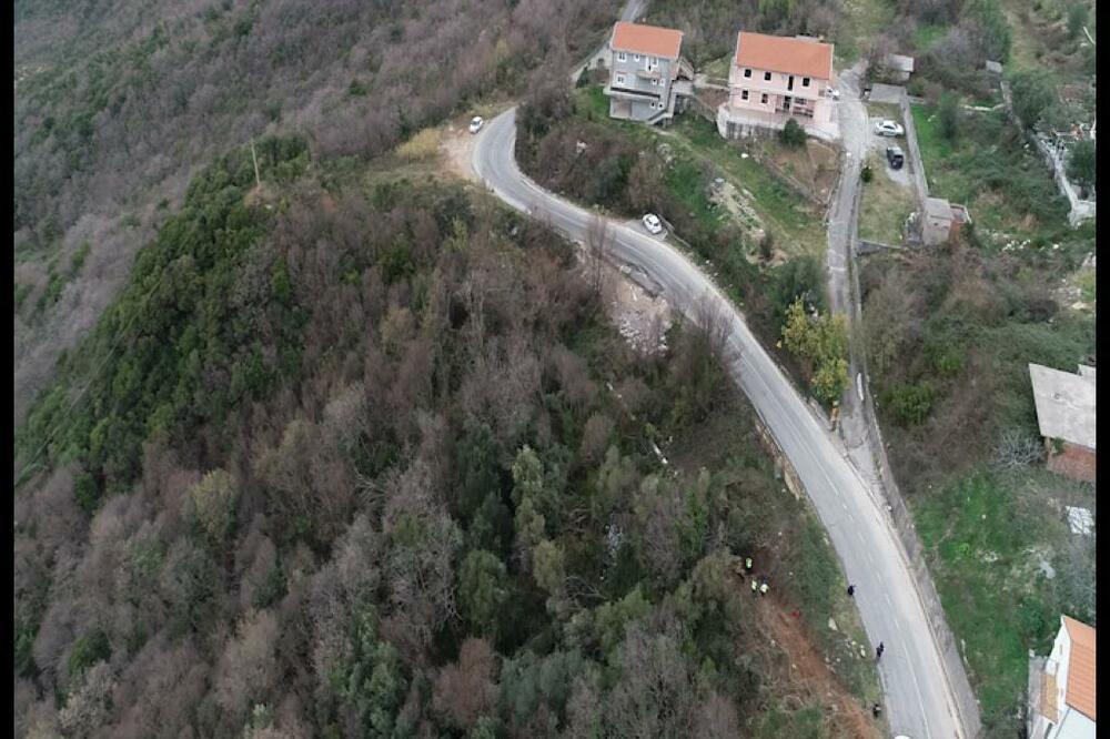 Mjesto klizišta, Foto: Regionalni vodovod