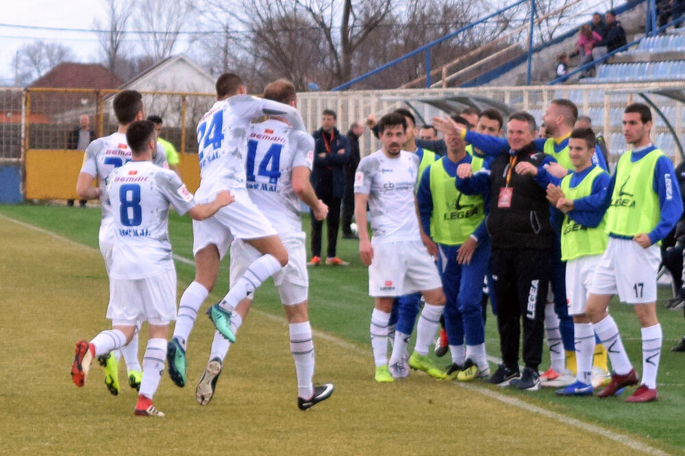 Slavlje fudbalera Budućnosti, Foto: Luka Zeković
