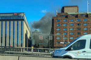 Eksplozija autobusa u centru Stokholma