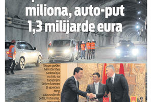 Naslovna strana "Vijesti" 11. mart