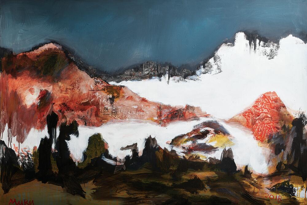 Jedan od Radulovićevih radova, Foto: Duško Miljanić