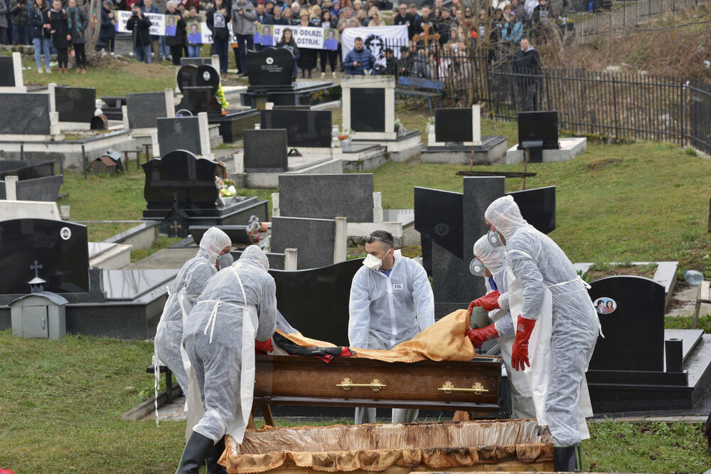 Ekshumacija tijela Davida Dragičevića, Foto: BETA/AP