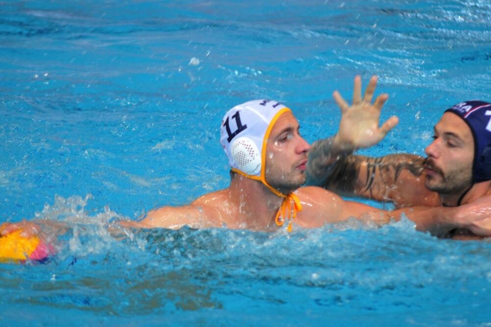 Dragan Drašković je dao dva gola protiv Francuske, Foto: Milan Šapurić