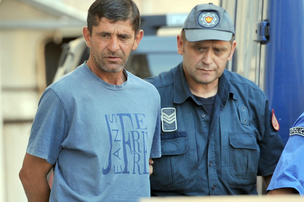Zmajević nakon hapšenja, Foto: Savo Prelević