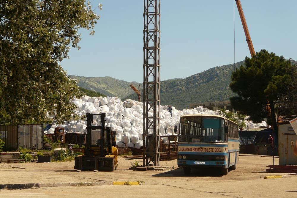 Grit zapakovan u vreće: Bijela, Foto: Slavica Kosić