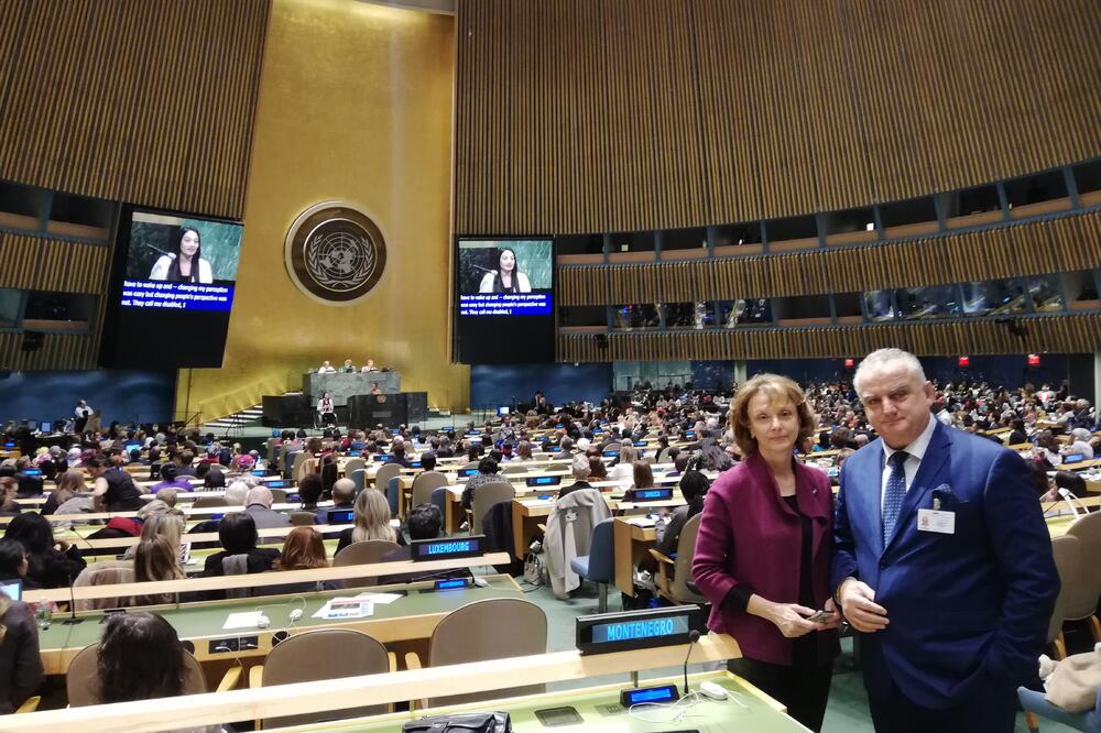 Sa zasijedanja u Njujorku, Foto: Ministarstvo za ljudska i manjinska prava