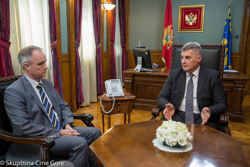 Sa sastanka Brajovića i Lundina, Foto: Igor Sljivancanin