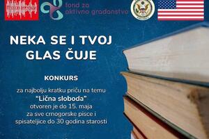 Objavljen konkurs za kratku priču na temu lične slobode