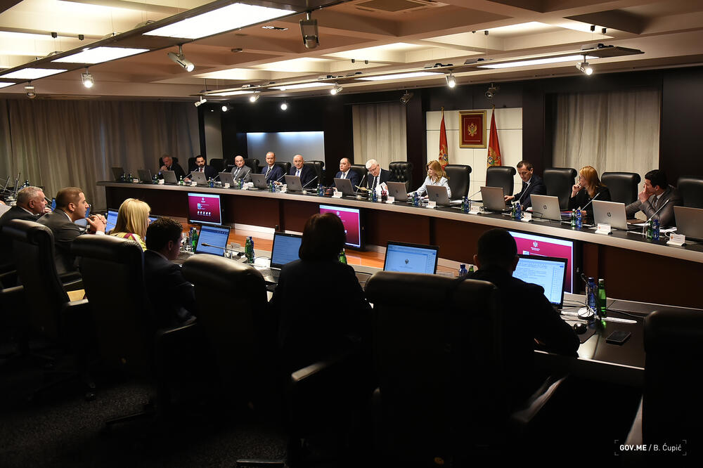 Sa sjednice, Foto: Vlada Crne Gore