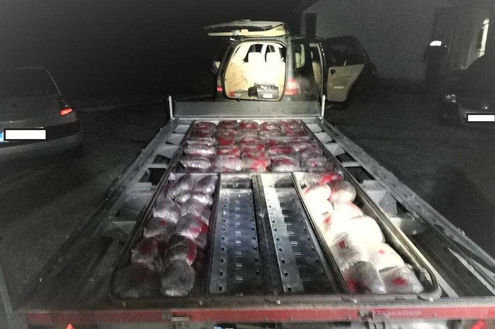 Pronađena droga, Foto: Uprava policije