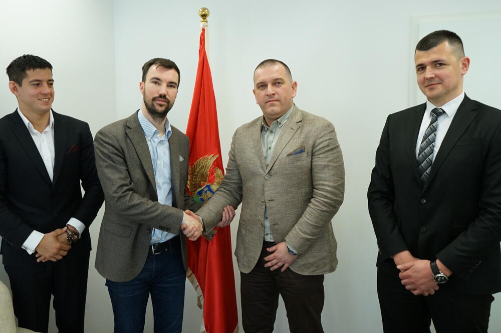 Sa prijema u Ministarstvu sporta