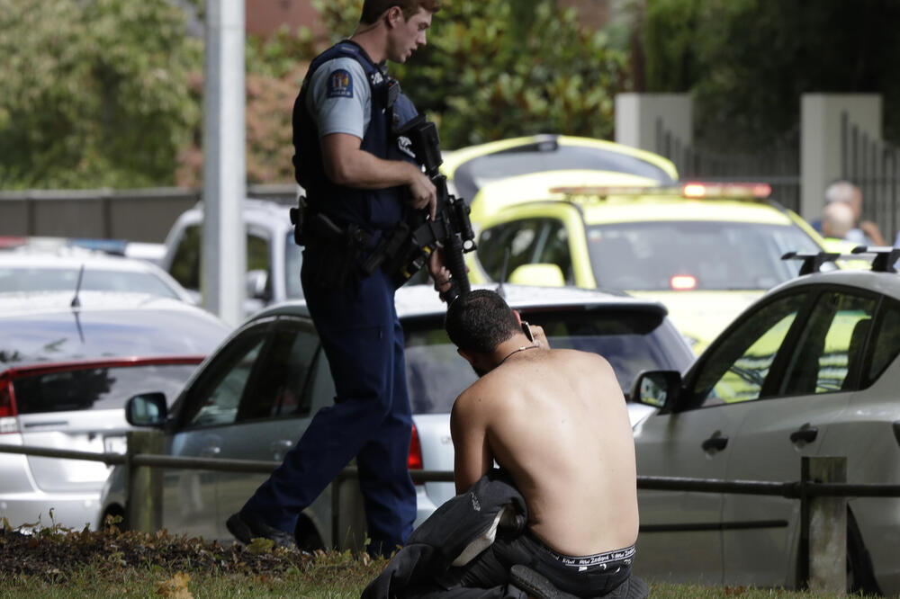 Detalj iz Novog Zelanda nakon jutrošnjeg napada, Foto: Mark Baker/AP