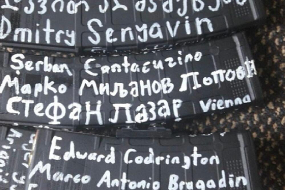 Šaržeri serijskog ubice, Foto: Twitter