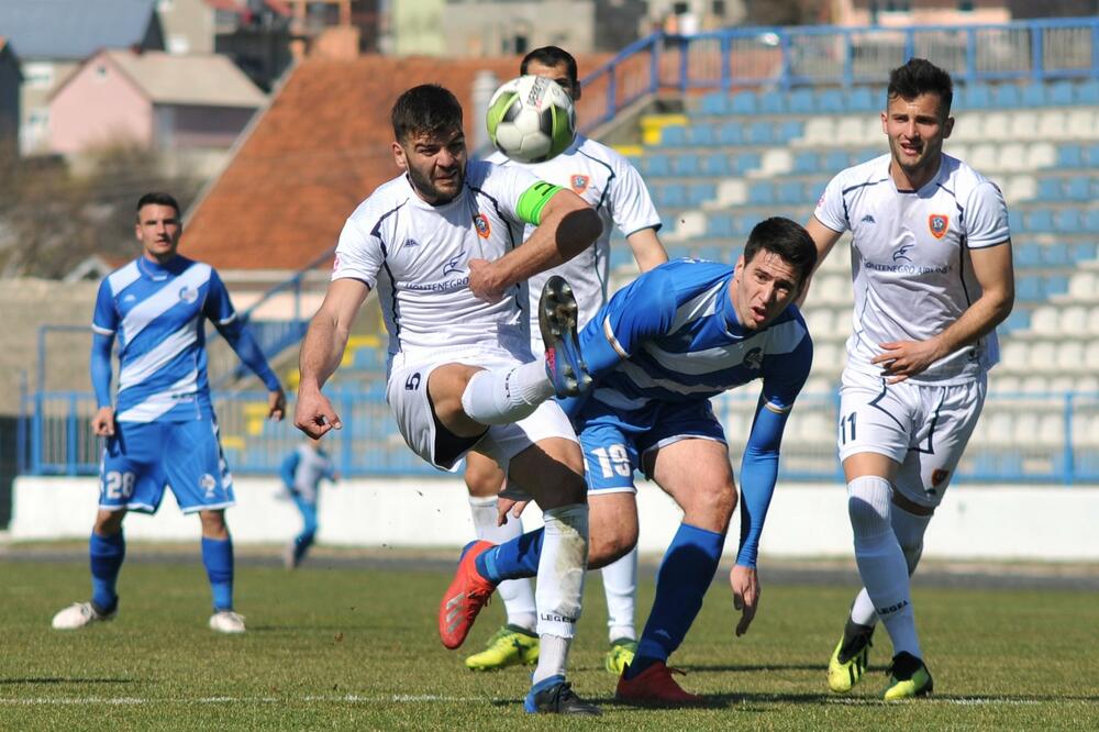 Sa današnje utakmice Sutjeska - Zeta, Foto: Milan Šapurić