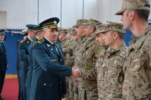 Dočekan kontingent iz misije Resolute Support