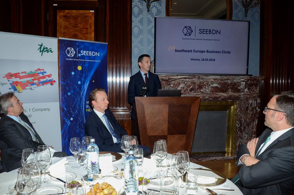 Bošković za govornicom, Foto: Ministarstvo odbrane