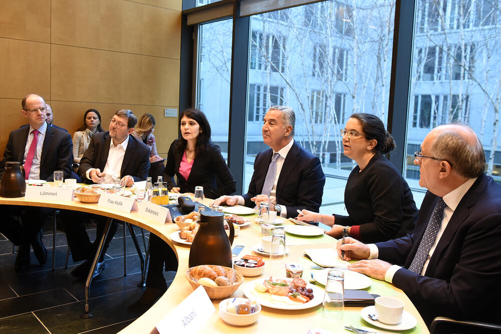 Sa sastanka, Foto: Služba za informisanje Predsjednika Crne Gore