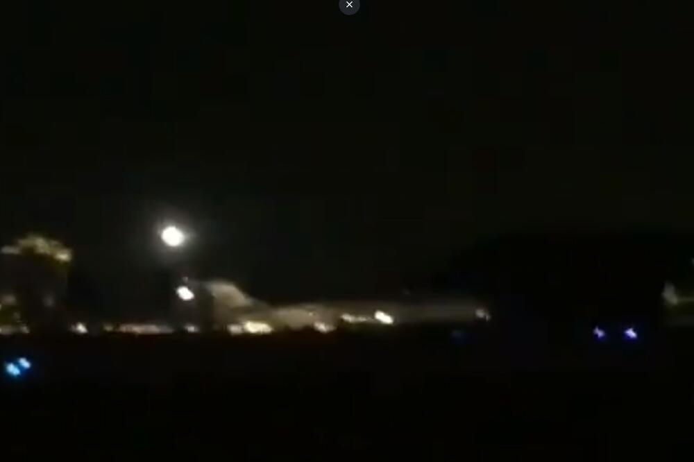 Sa aerodroma u Teheranu, Foto: Screenshot (Twitter)