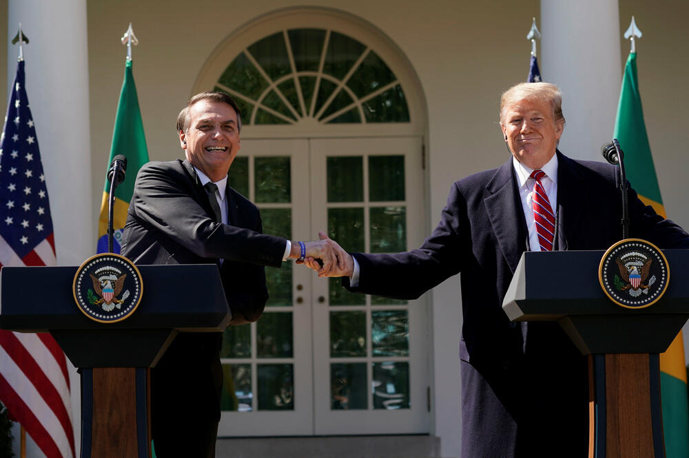 Bolsonaro i Tramp, Foto: Reuters