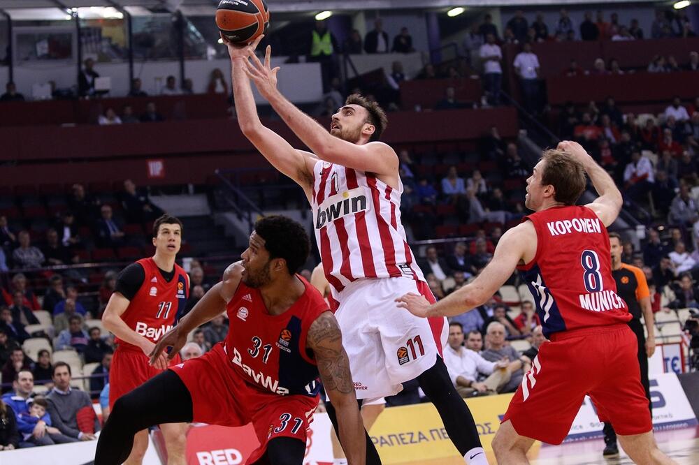 Nikola Milutinov (Olimpijakos), Foto: Euroleague.net