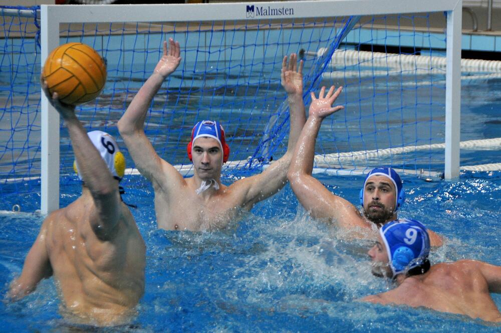 Detalj sa meča Jadran - POŠK u Nikšiću, Foto: Milan Šapurić