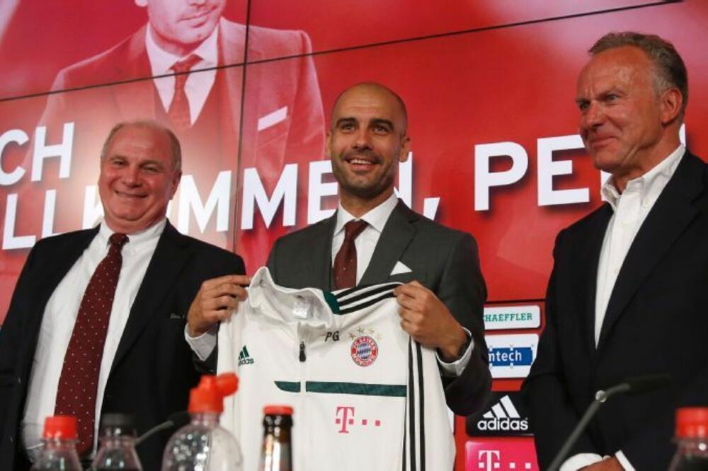 Gvardiola sa Henesom i Rumenigeom