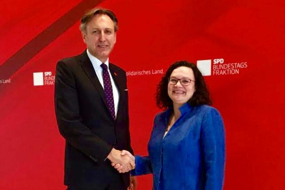 Krivokapić i Nales, Foto: SDP