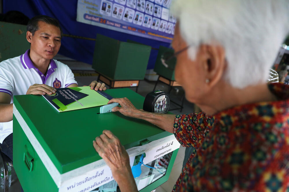 Detralj sa jednog glasačkog mjesta, Foto: Reuters