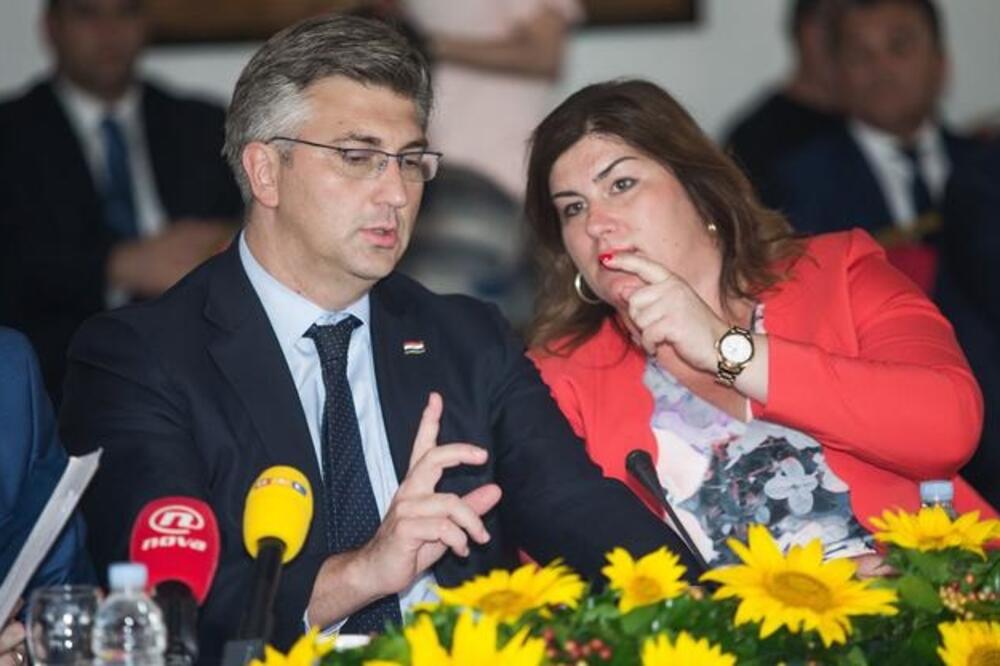 Plenković i Žalac, Foto: Printscreen