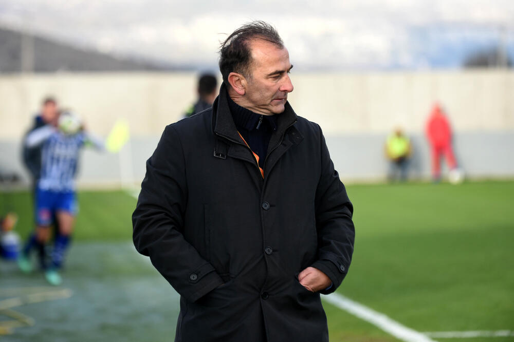 Trener Mladosti Vojo Pejović, Foto: BORIS PEJOVIC