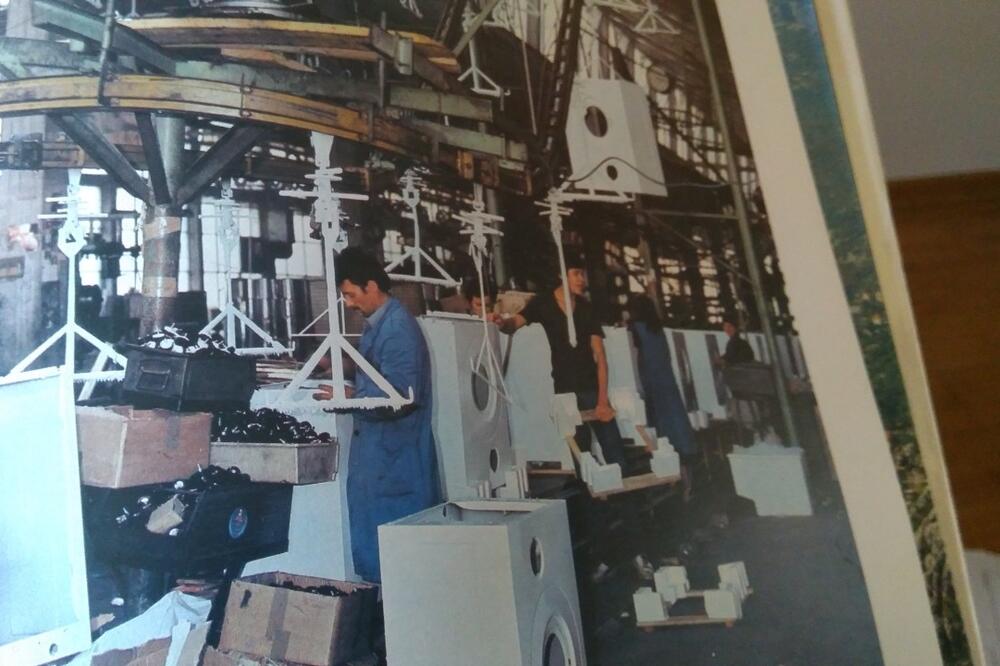 Iz vremena proizvodnje u Obodu