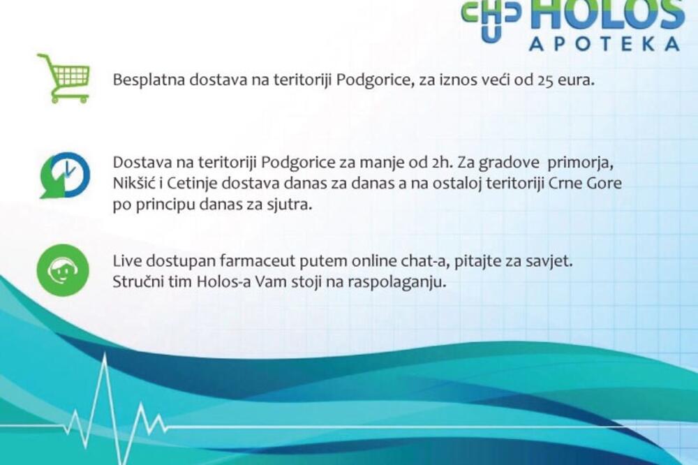 Holos apoteka, Foto: Promo